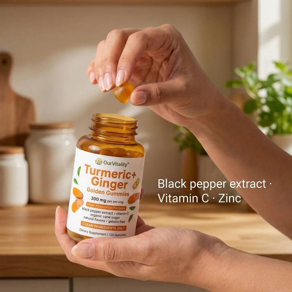 Turmeric+ Curcumin Golden Gummies