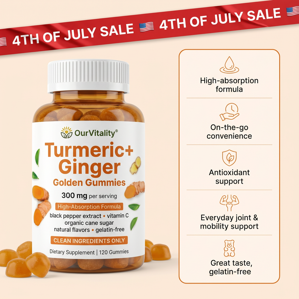 Turmeric+ Curcumin Golden Gummies